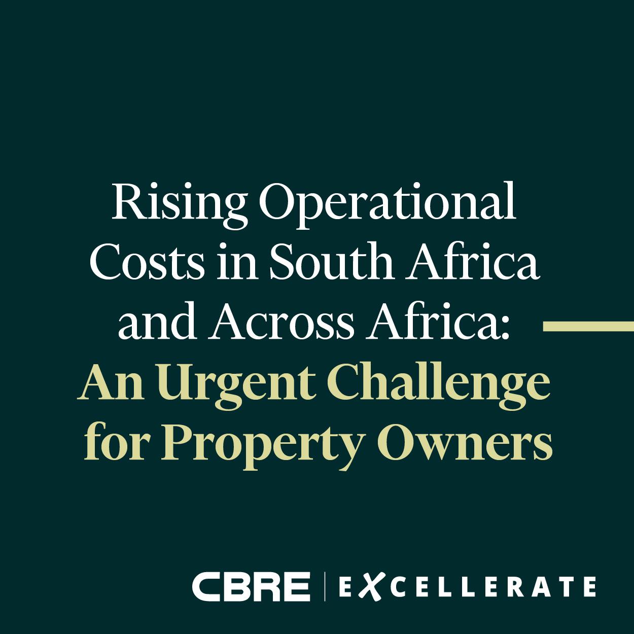Navigating Rising Operational Costs in South Africa and Across Africa
